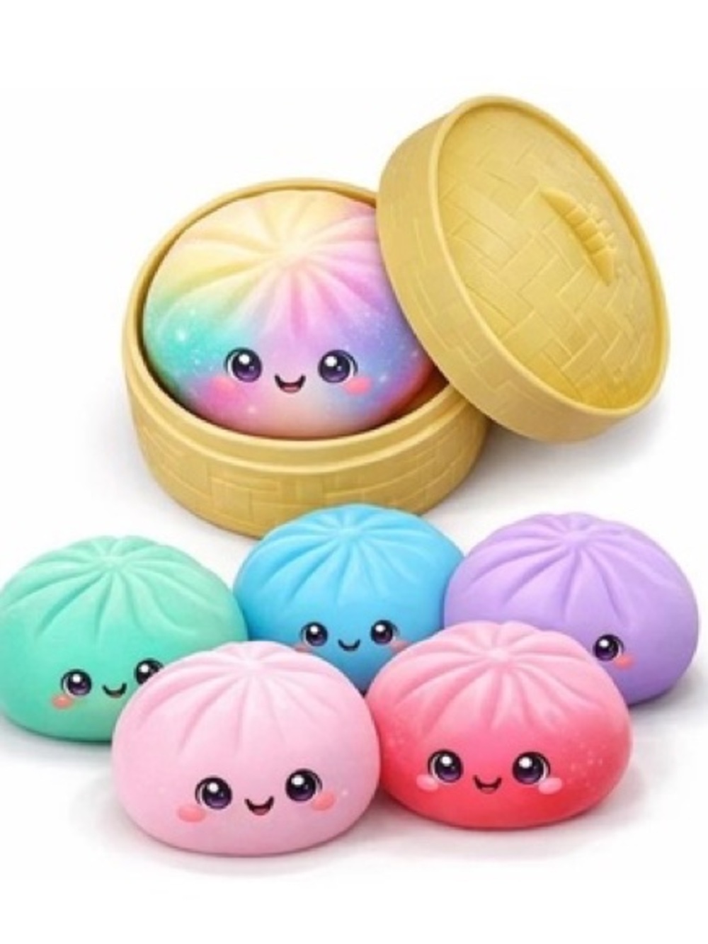 Biggie Bao Bun Squishy Mystery Dumpling Tik Tok Viral